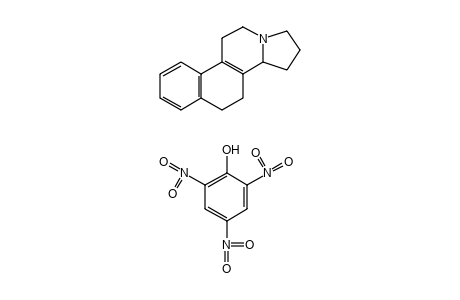 1,2,3,3a,4,5,10,11-OCTAHYDRONAPHTHO[1,2-g]INDOLIZINE, PICRATE