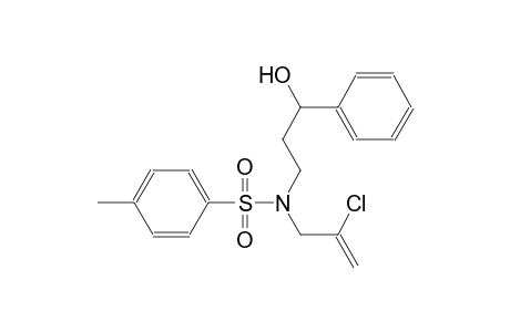 N-(2-chloro-2-propenyl)-N-(3-hydroxy-3-phenylpropyl)-4-methylbenzenesulfonamide