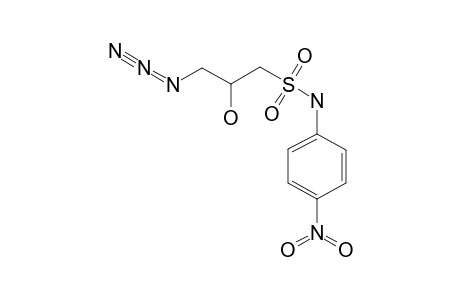 3-Azido-2-hydroxy-N-(4-nitrophenyl)propane-1-sulfonamide