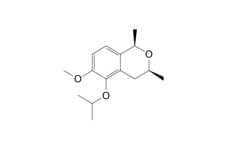 (1R,3S)-3,4-Dihydro-5-isopropyloxy-6-methoxy-1,3-dimethylbenzo[c]pyran