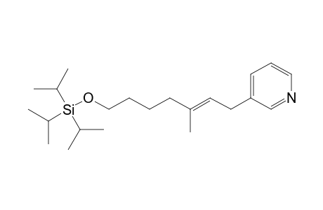 3-(3-Methyl-7-triisopropylsilyloxyhept-2-enyl)pyridine