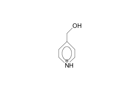 4-Hydroxymethyl-pyridinium cation
