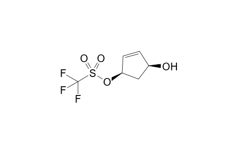 (R)-4-hydroxycyclopenten-1-yl trifluoromethanesulfonate