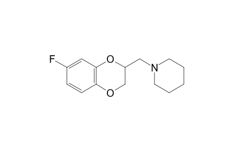 1-[(7-Fluoro-2,3-dihydro-1,4-benzodioxin-2-yl)methyl]piperidine