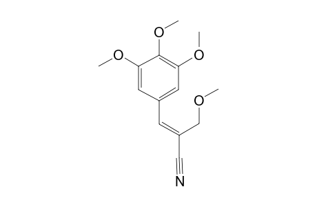 3,4,5-Trimethoxy-2'-(methoxymethyl)cinnamonitrile