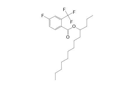 4-Fluoro-2-trifluromethylbenzoic acid, 4-tridecyl ester