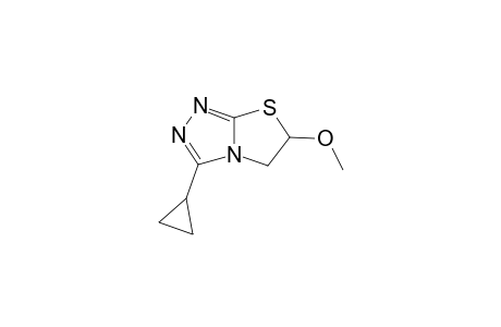 6-Methoxy-3-cyclopropyl-5,6-dihydrothiazolo[2,3-c]-1,2,4-triazole