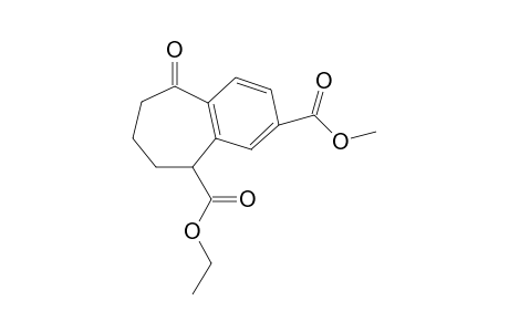 9-Ethyl 2-methyl-5-oxo-6,7,8,9-tetrahydro-5H-benzocycloheptene-2,9-dicarboxylate