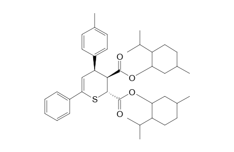 Di-(-)-Menthyl (2R,3S,4S)-6-phenyl-4-(p-tolyl)-3,4-dihydro-2H-thiopyran-2,3-dicarboxylate