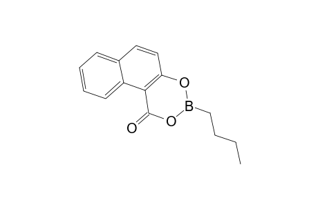 1-Naphthoic acid, 2-hydroxy-, monoanhydride with 1-butaneboronic acid, cyclic ester