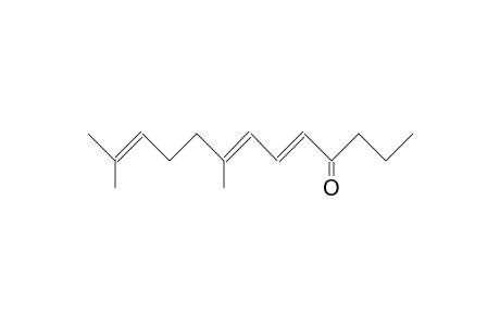 8,12-Dimethyl-all-trans-5,7,11-tridecatrien-4-one