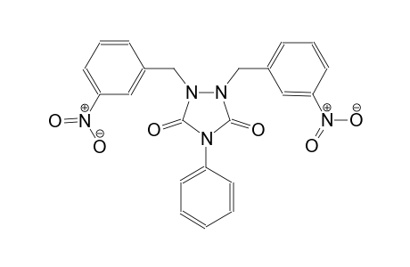 1,2-bis(3-nitrobenzyl)-4-phenyl-1,2,4-triazolidine-3,5-dione