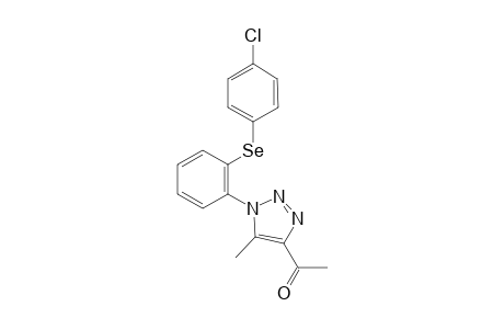 1-(1-(2-((4-Chlorophenyl)selanyl)phenyl)-5-methyl-1H-1,2,3-triazol-4-yl)ethan-1-one