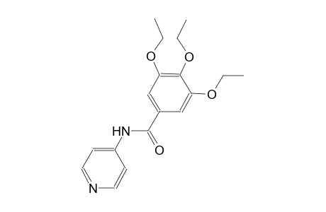 3,4,5-triethoxy-N-(4-pyridinyl)benzamide