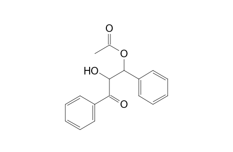 2-Benzoyl-2-hydroxy-1-phenylethyl acetate