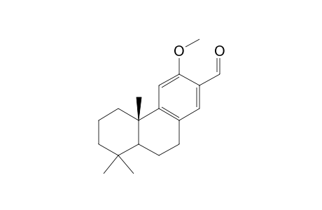2-Phenanthrenecarboxaldehyde, 4b,5,6,7,8,8a,9,10-octahydro-3-methoxy-4b,8,8-trimethyl-, (4bS-trans)-