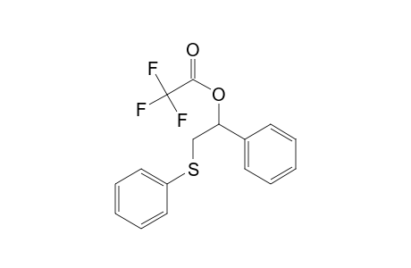 (1-phenyl-2-phenylsulfanyl-ethyl) 2,2,2-trifluoroacetate