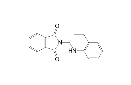 N-[(o-ethylanilino)methyl]phthalimide
