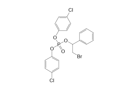 2-BROMO-1-PHENYLETHYL-BIS-(4'-CHLOROPHENYL)-PHOSPHATE