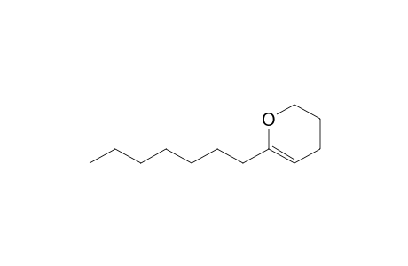6-Heptyl-3,4-dihydro-2H-pyran