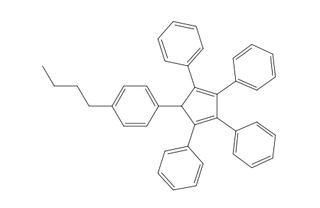 2,3,4,5-tetraphenyl(p-butylphenyl)cyclopenta-2,4-diene