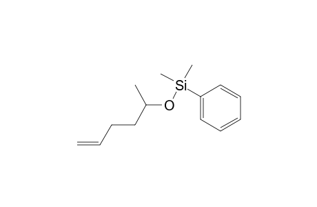 Dimethylphenyl[(1-methyl-4-pentenyl)oxy]silane