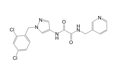 ethanediamide, N~1~-[1-[(2,4-dichlorophenyl)methyl]-1H-pyrazol-4-yl]-N~2~-(3-pyridinylmethyl)-