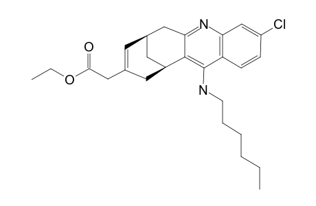ETHYL-(3-CHLORO-N-HEXYL-6,7,10,11-TETRAHYDRO-7,11-METHANOCYCLOOCTA-[B]-QUINOLIN-9-YL)-ACETATE