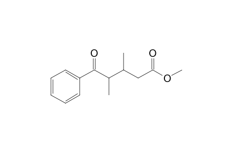 Methyl 3,4-Dimethyl-5-oxo-5-phenylpentanoate