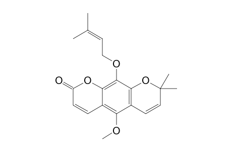 8-O-(3-METHYLBUT-2-ENYL)-XANTHOXYLETIN