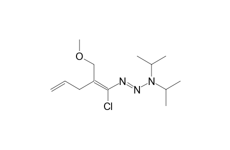(E)-1-((E)-1-chloro-2-(methoxymethyl)penta-1,4-dien-1-yl)-3,3-diisopropyltriaz-1-ene