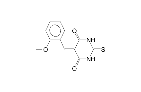 5-(2-methoxybenzylidene)hexahydropyrimidine-2-thione-4,6-dione