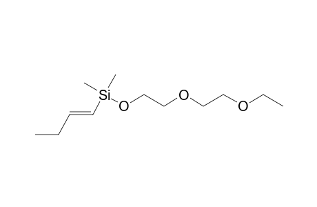 3,6,9-Trioxa-10-silatetradec-11-ene, 10,10-dimethyl-, (E)-