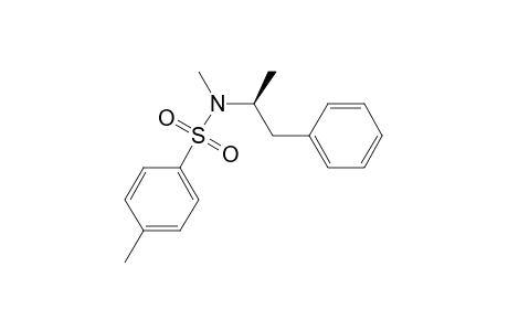 N,4-dimethyl-N-[(1S)-1-methyl-2-phenyl-ethyl]benzenesulfonamide