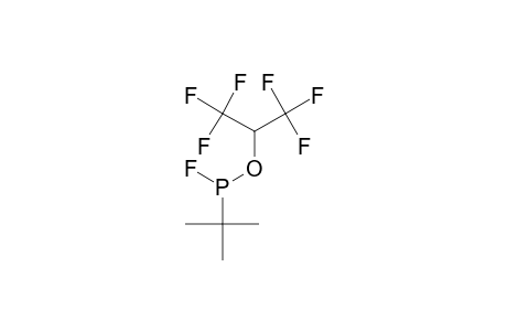 TERT.-BUTYL-FLUORO-(1,1,1,3,3,3-HEXAFLUOROISOPROPYL)-PHOSPHITE