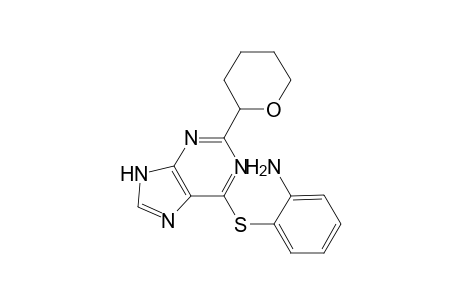 6-(2-aminophenyl-1-thio)-9H-[2-tetrahydropyranyl]purine