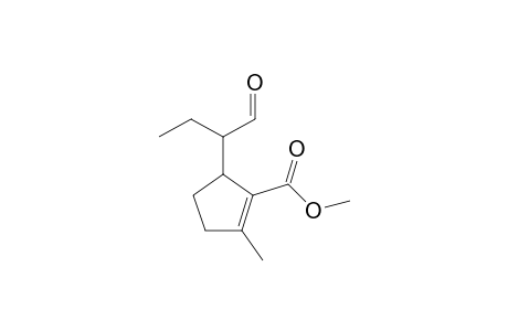 Methyl 2-methyl-5-[1'-formylpropyl]cyclopent-1-enecarboxylate