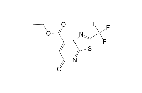 7-keto-2-(trifluoromethyl)-[1,3,4]thiadiazolo[3,2-a]pyrimidine-5-carboxylic acid ethyl ester