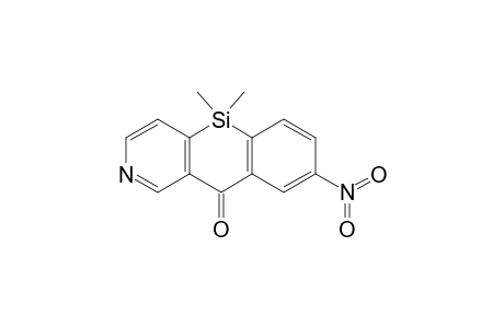 7-Nitro-10,10-dimethyl-9,10-dihydro-10-sila-2-azaanthrone