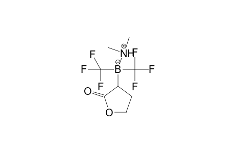 1-Oxacyclopentan-2-one, 3-[dimethylammoniobis(trifluoromethyl)borinato]-