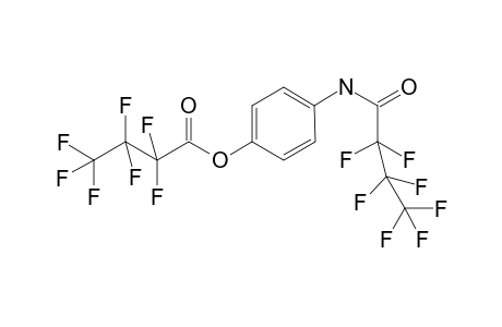 4-(2,2,3,3,4,4,4-heptafluorobutanamido)phenyl 2,2,3,3,4,4,4-heptafluorobutanoate