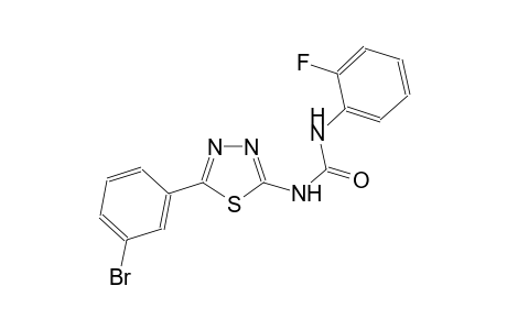 N-[5-(3-bromophenyl)-1,3,4-thiadiazol-2-yl]-N'-(2-fluorophenyl)urea