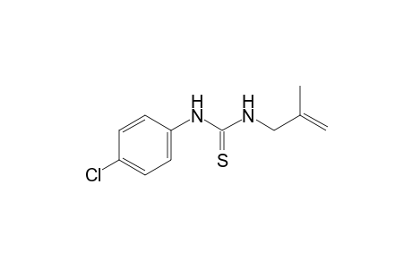 1-(4-Chlorophenyl)-3-(2-methylallyl)thiourea