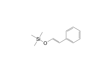 Trimethyl-[(E)-2-phenylethenoxy]silane