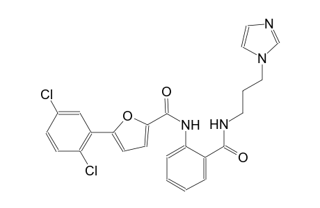2-furancarboxamide, 5-(2,5-dichlorophenyl)-N-[2-[[[3-(1H-imidazol-1-yl)propyl]amino]carbonyl]phenyl]-