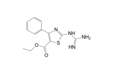 5-thiazolecarboxylic acid, 2-[(aminoiminomethyl)amino]-4-phenyl-, ethyl ester