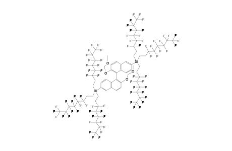 (R)-6,6'-Bis[tris(3,3,4,4,5,5,6,6,7,7,8,8,8-tridecafluorooctyl)silyl]-2,2'-dimethoxymethoxy-1,1'-binaphthalene