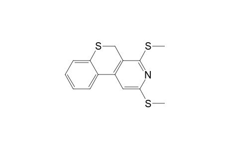 5H-[1]Benzothiopyrano[3,4-c]pyridine, 2,4-bis(methylthio)-