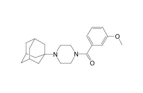 1-(1-Adamantyl)-4-(3-methoxybenzoyl)piperazine