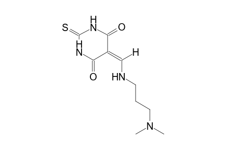 5-({[3-(dimethylamino)propyl]amino}methylene)-2-thioxodihydro-4,6(1H,5H)-pyrimidinedione